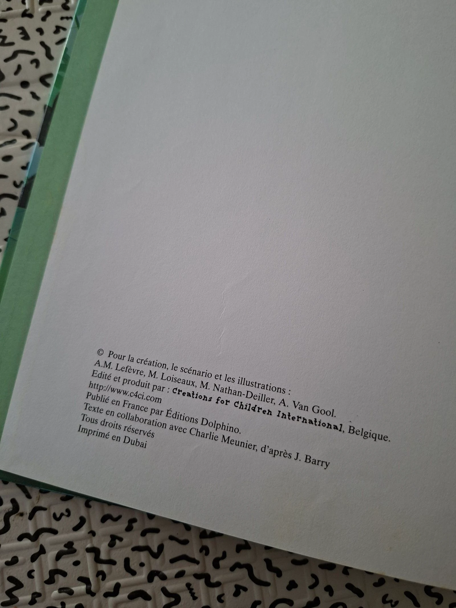 Children's book Peter Pan – Once Upon a Time – Dolphino Editions – Very good condition – photo 3
